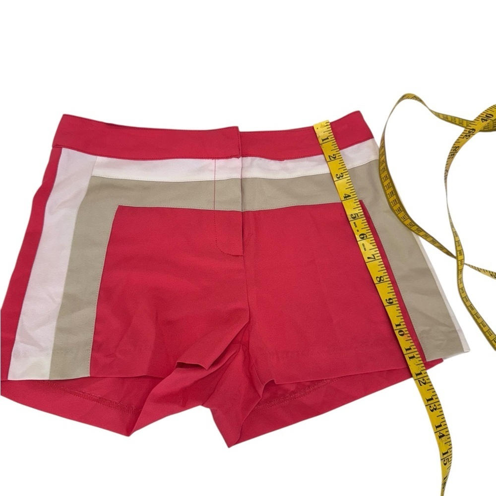 Jealous Tomato .Red and Tan Athletic Shorts Lightweight Design - Picture 4 of 6